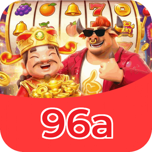 Interface do aplicativo 96a mostrando jogos disponíveis no iOS e Android